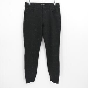 Mother‎ Pants Womens 26 Black Jogger The Trainer SKy Pirate Stretch Comfort
